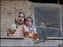 An Afghan family in Kabul