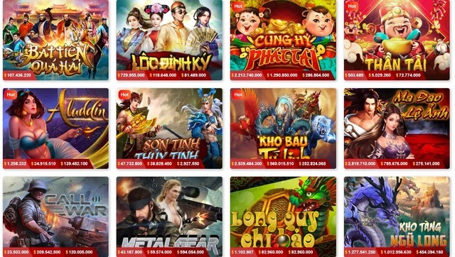 Kho game đa dạng tại Five88